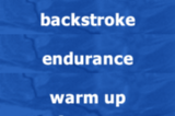 Backstroke | Endurance
